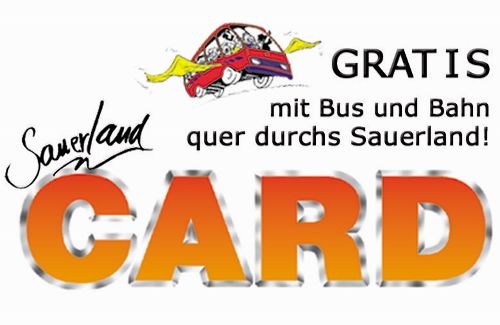 Sauerland-Card - kuurkaart voor het hele Sauerland