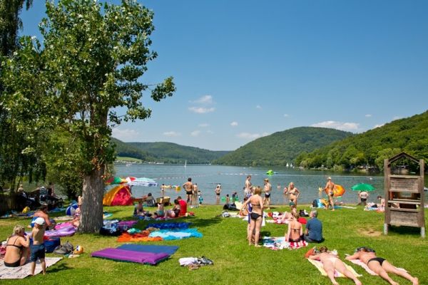 Strandbad in Reebach Edersee