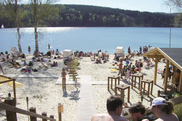 Strandbad Uferlos in Wamel Karibik-Strandbad Uferlos in Wamel am Möhnesee