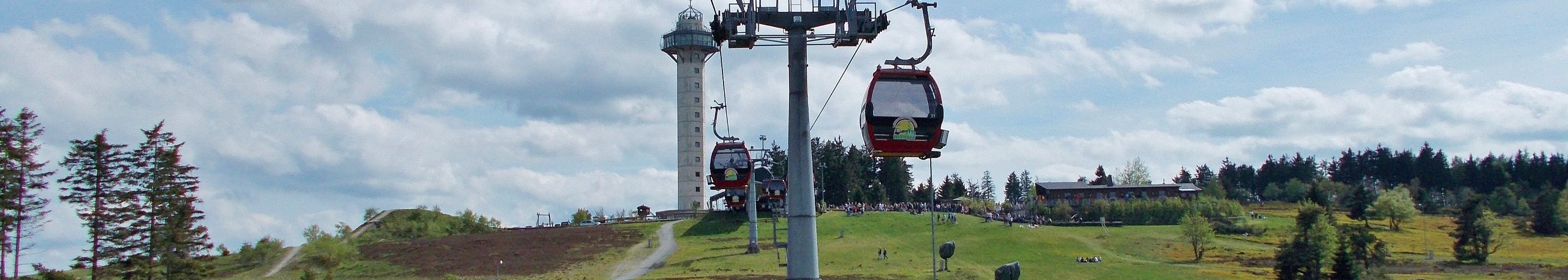 Ettelsberg Willingen (838m boven de zeespiegel) met Siggis-hut