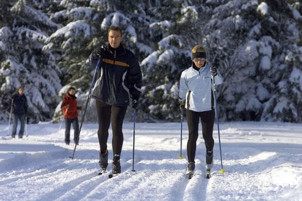 Ski-Langlauf im Sauerland