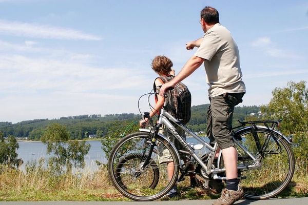 fietstocht rond de Sorpese