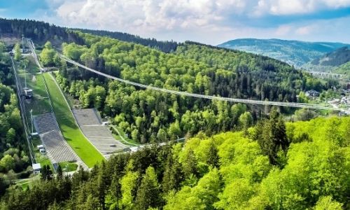 Mühlenkopfschanze und Skywalk Willingen im Sommer