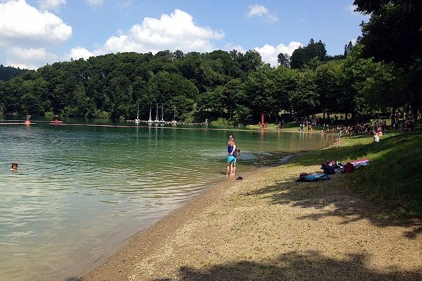 Badebucht Mielinghausen am Hennesee