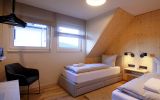 WanderLodge - Schlafzimmer 2 mit zwei Einzelbetten