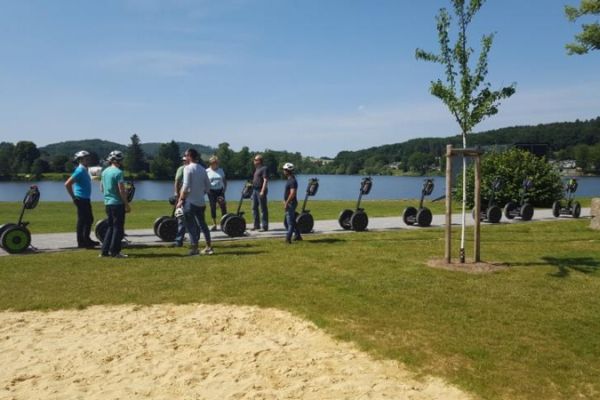 Segway am Sorpesee