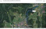 2,2 km Fußweg ins Willinger Zentrum (Google Maps)