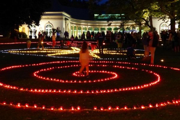 Bad Wildungen Lichterfest im Kurpark