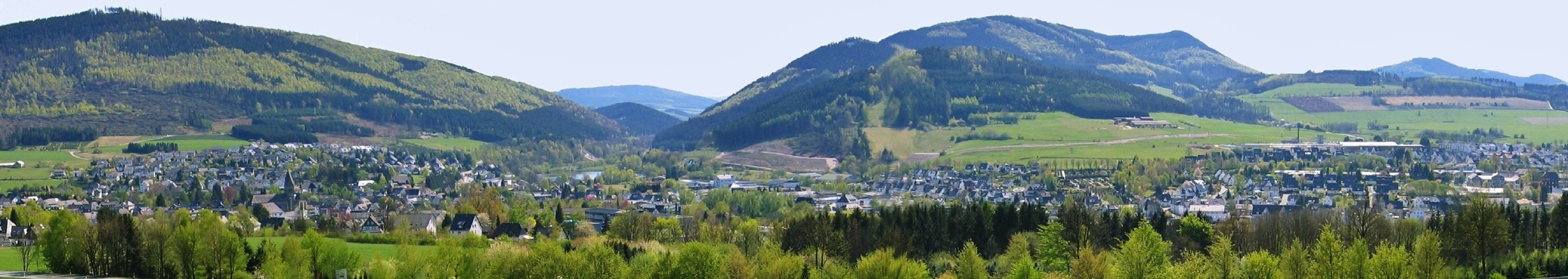 Panorama Olsberg - Tor zum Hochsauerland