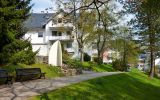 Fewo am Kurpark - Haus 28d Seitenansicht (Giebelbalkon Fewo A)