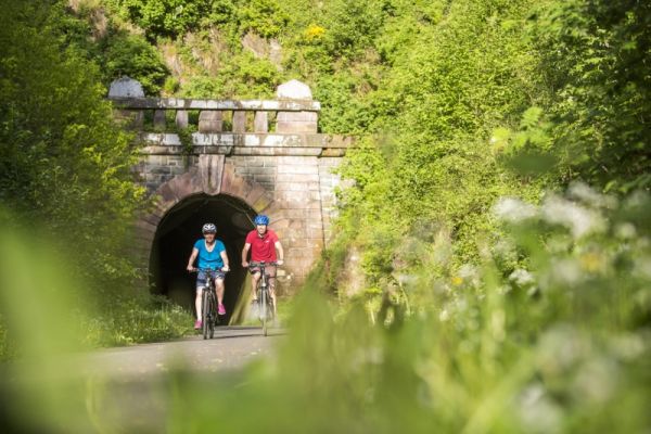 Sauerland fietsring met tunnel