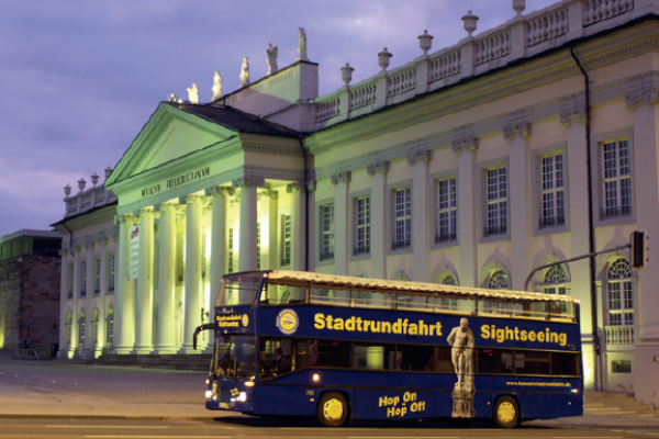 Stadtrundfahrt Kassel im Doppeldecker