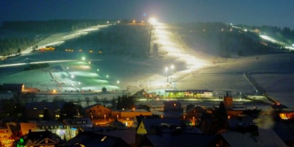 Floodlight Ski op het Ettelsberg in Willingen