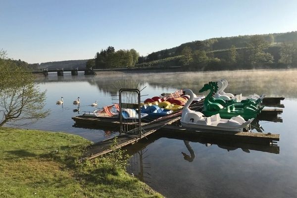 Bootsverleih am Sorpesee