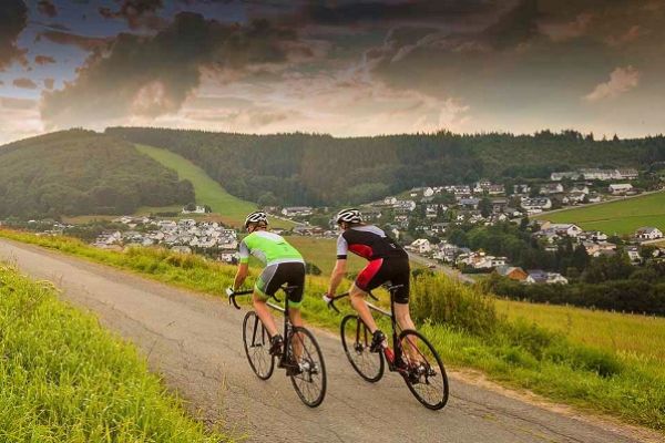 Racefietstocht door Willingen Sauerland