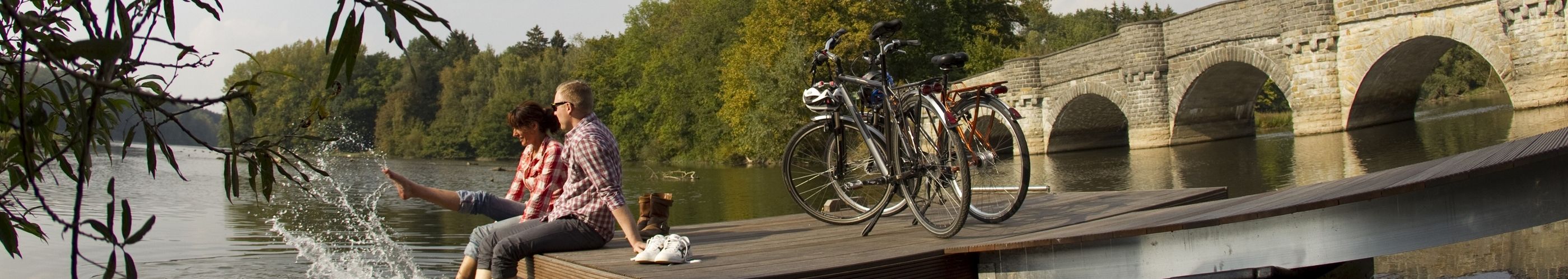 Möhnetal-fietspad in het Sauerland