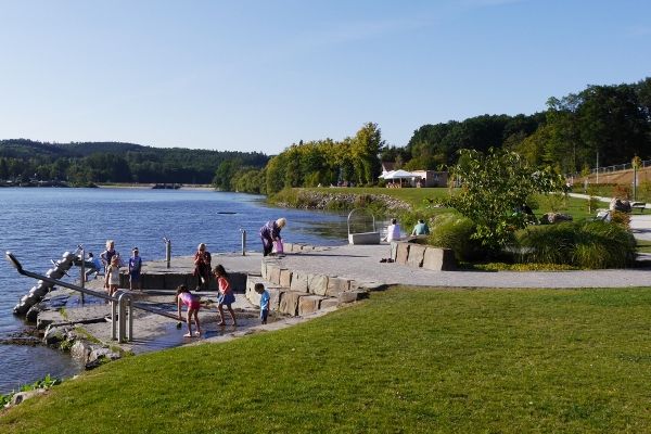 Sorpesee-Promenade in Amecke