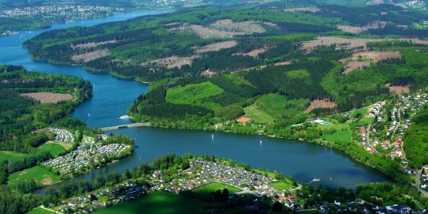 Sorpesee - vooraan in het Sauerland