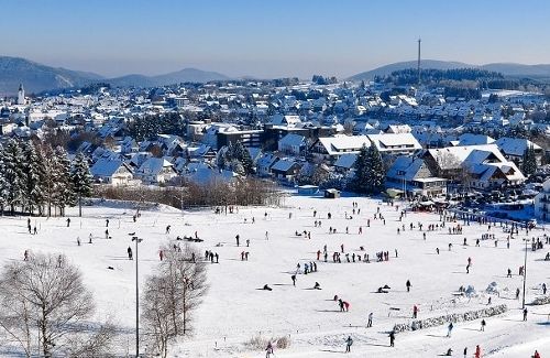 Winterberg mit Skiwiese Herrloh