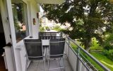 Fewo *** - Balkon mit Kurparkblick