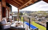 überdachter Balkon - Fewo Hochsitz****