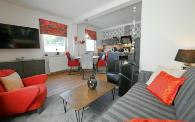 Upland-Flair Fewo 'Abendrot' im Zentrum