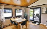 Essbereich innen/außen - Ferienhaus Diemelquelle****