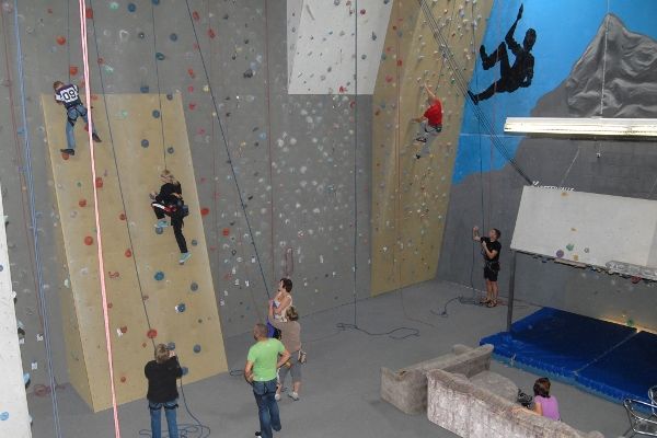 Klettern in der Kletterhalle Willingen