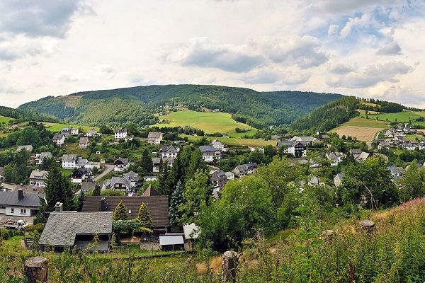 Blick auf Willingen-OT Schwalefeld