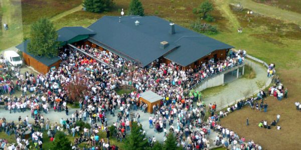 Zaterdagfeest bij Siggis Ettelsberg-hut Willingen