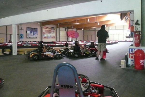 Indoor-kartbahn in Willingen