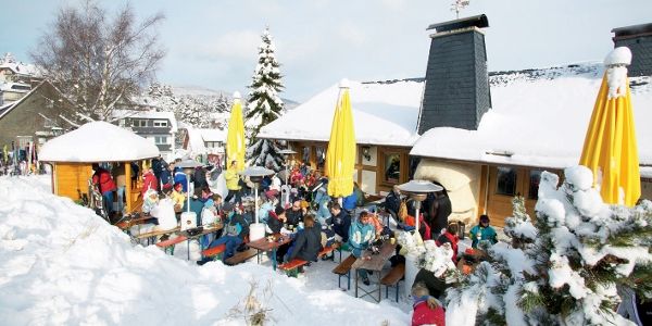 Vis-A-Vis Skihut op de Sonnenhang in Willingen