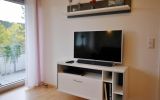 Fewo M am Kurpark - TV-Board mit BluRay player, Soundbar und guter DVD-Auswahl