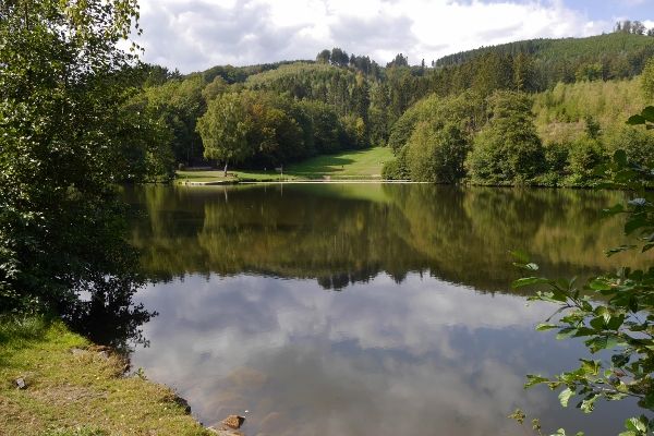 Esmecke-Stausee in Eslohe-Wenholdthausen