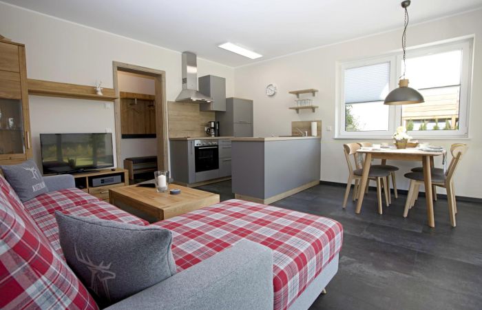 Komfort-Fewo 'BERGSICHT' mit Garten im Zentrum