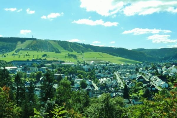 Willingen Basin vanaf de Ohrberg