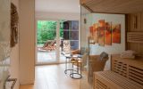 Saunabereich im Ferienhaus-Waldchalet