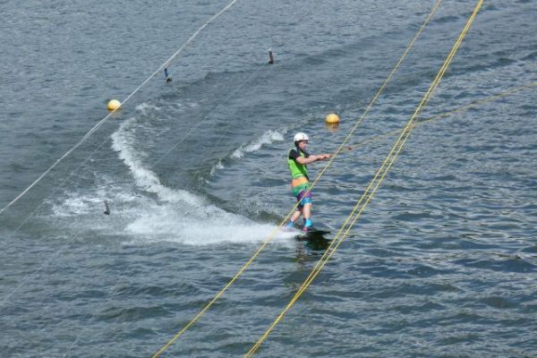 WasserSki Liftanlage am Twistesee