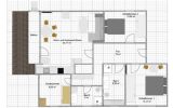 Upland Apartments/Fewo Zeitgeist - Grundriss