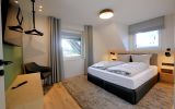 UplandLodge - Schlafzimmer 1 mit 160x200 Doppelbett