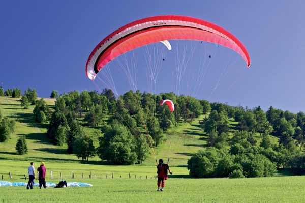 Gleitschirmfliegen in Willingen Gleitschirmfliegen in Willingen