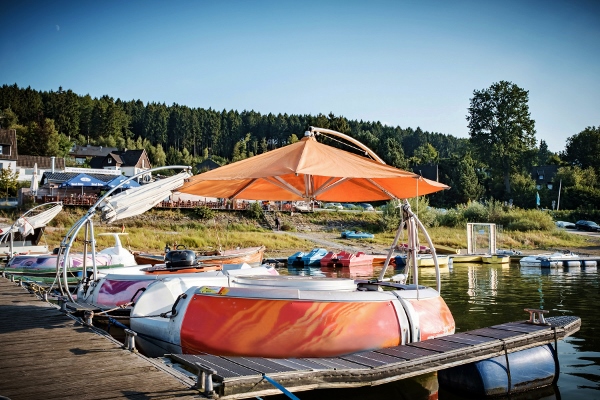 Bootverhuur aan de Moehnesee