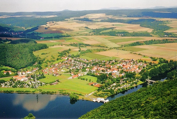 Affoldern mit See im Edertal Affoldern mit See im Edertal
