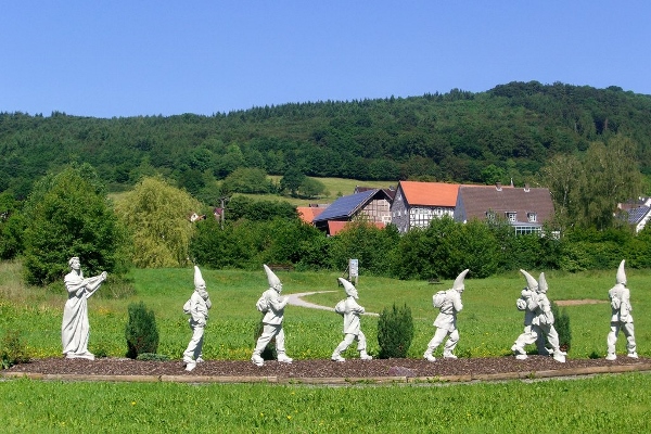 Sneeuwwitje dorp Bergfreiheit bij Bad Wildungen