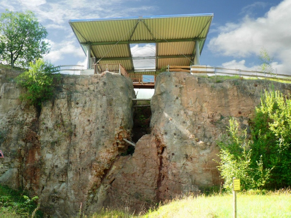 Korbacher Spalte - Geopark Grenzwelten