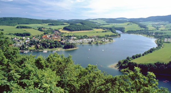 Diemelsee Panorama von St. Muffert Diemelsee Panorama von St. Muffert