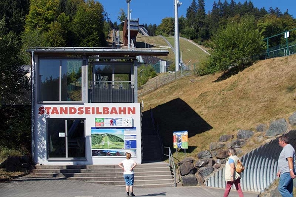 Standseilbahn an der Mühlenkopfschanze Willingen